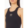 TANK TOP LOGO LIU JO WHITE WOMAN