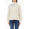 MAGLIA CHIUSA M/L LIU JO WHITE WOMAN