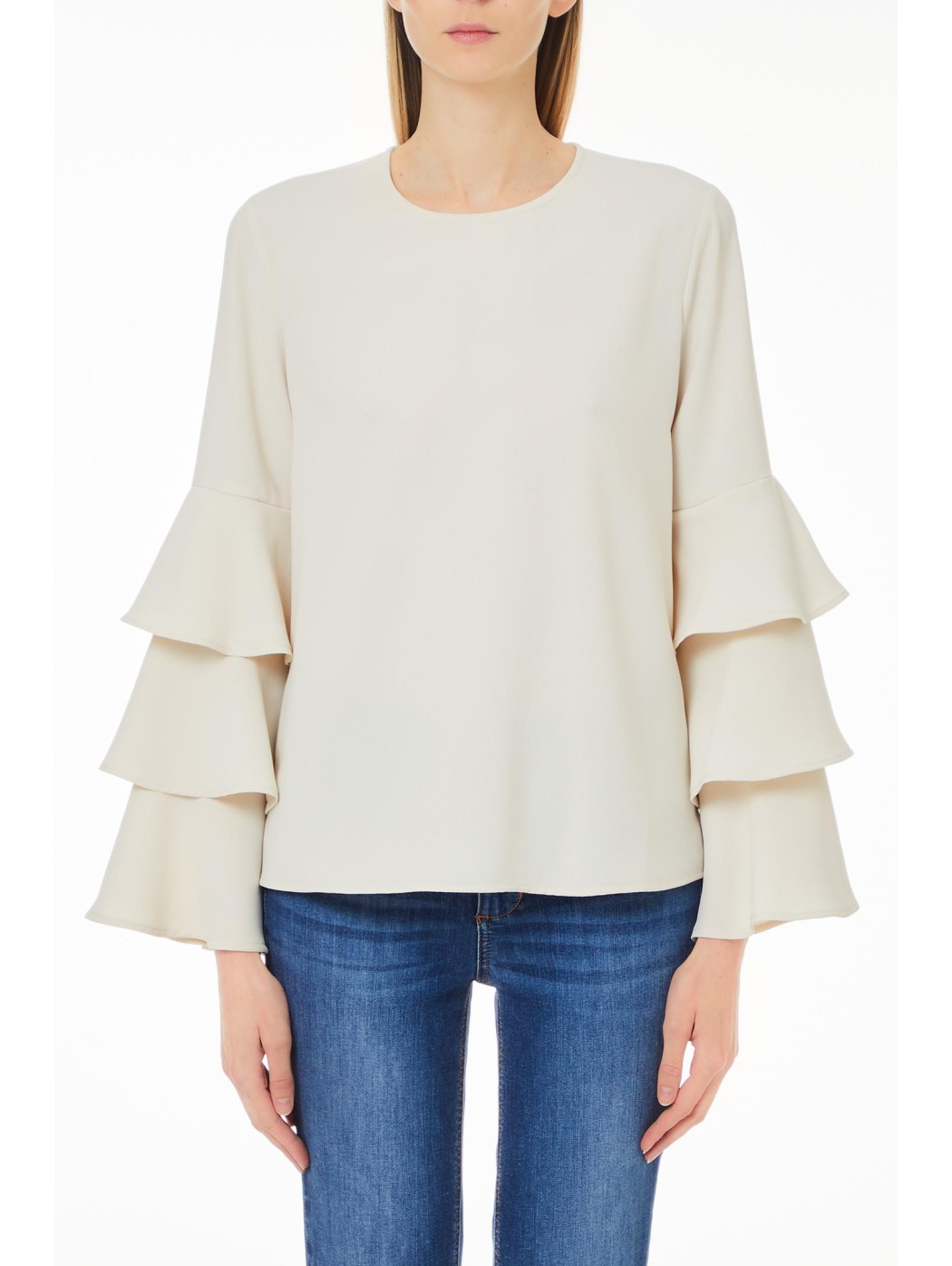 BLUSA BALZE LIU JO WHITE WOMAN