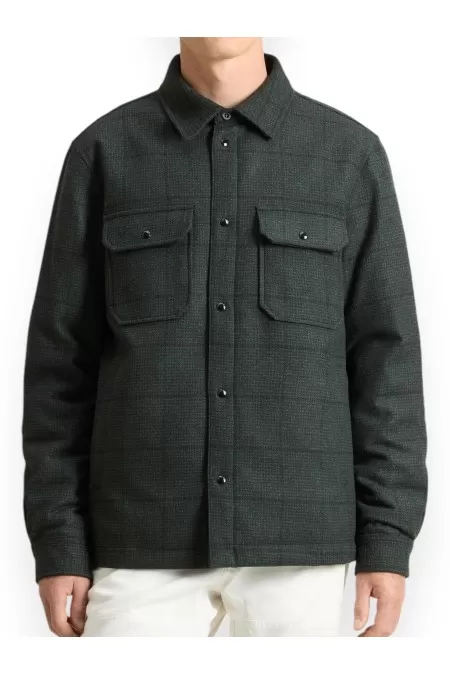 ALASKAN WOOL CHECK OVERSHIRT WOOLRICH CFWOOS0159MRUT3046 6632