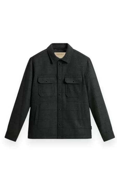 ALASKAN WOOL CHECK OVERSHIRT WOOLRICH CFWOOS0159MRUT3046 6632