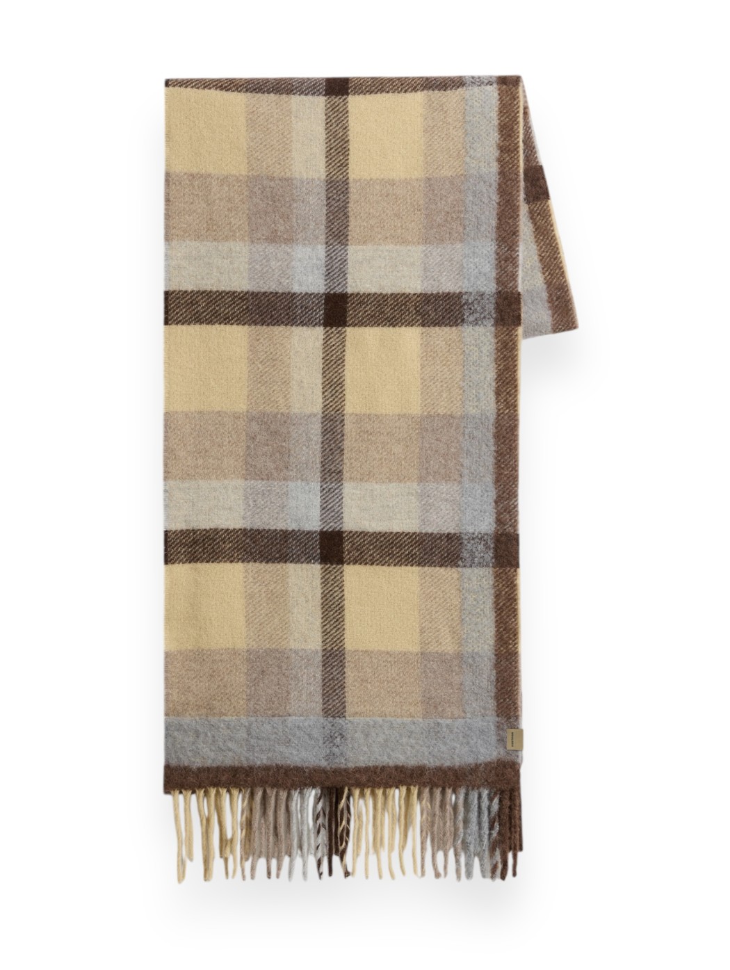 NEEDLE PUNCH CHERCK SCARF...