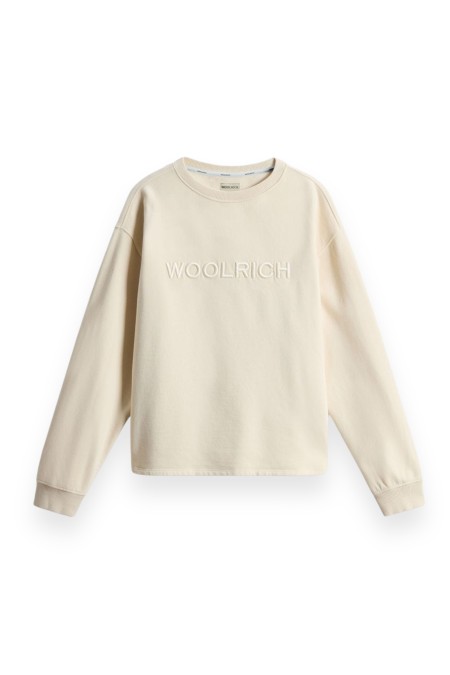 LIGHT FLEECE CREWNECK WOOLRICH CFWWSW0135FRUT3858 8743