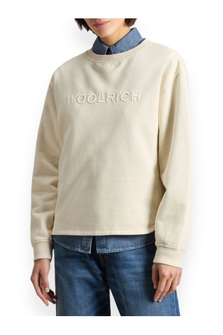 LIGHT FLEECE CREWNECK WOOLRICH CFWWSW0135FRUT3858 8743