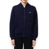 FELPA JOGGER CON CAPPUCCIO E ZIP LACOSTE SH9626 166