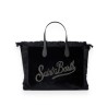 COLETTE W VELVET STRASS LOGO 00 SAINTBARTH MC2 WOMAN