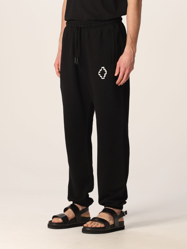 TEMPERA CROSS RELAX PANTS MARCELO BURLON CMCH024C99FLE001 1001