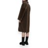 ECO FUR KIMONO COAT RRD WOMAN