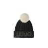 CAPPELLO CON TRECCE E PONPON LIUJO ACCESSORI 2F4054M0300 22222