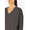 ECS MAGLIA CHIUSA M/L SCOLLO V LIU JO COLLECTION WOMAN