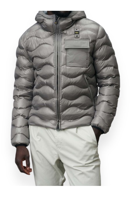 DOWN JACKET WITH ECO BRYANT PADDING BLAUER MAN