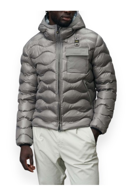 DOWN JACKET WITH ECO BRYANT PADDING BLAUER MAN