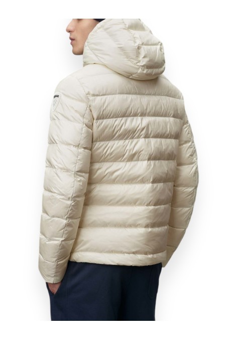 ACTON HOODED DOWN JACKET BLAUER MAN