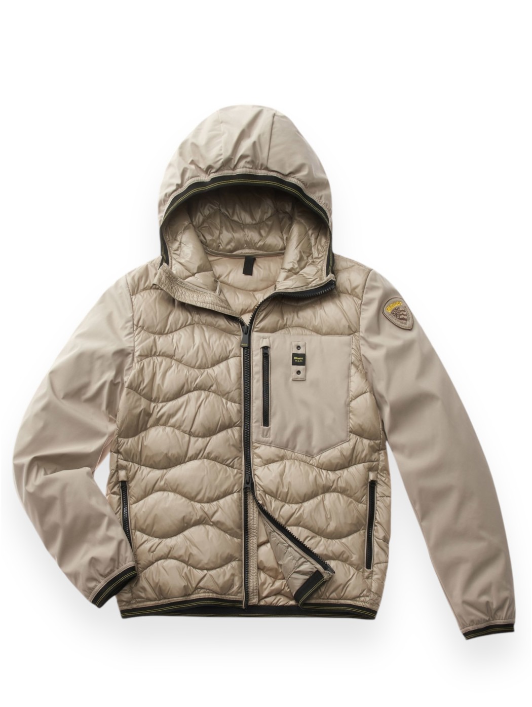 ALBERT DOWN JACKET BLAUER MAN