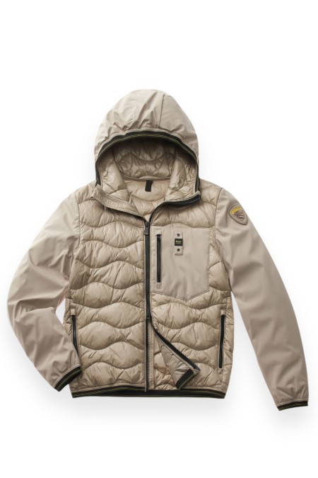 ALBERT DOWN JACKET BLAUER MAN