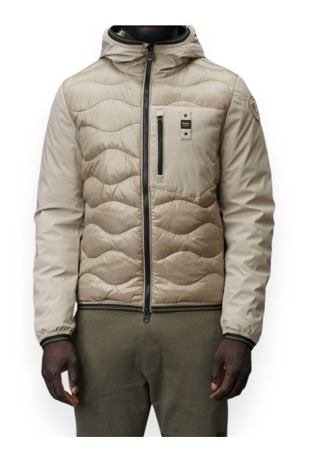 ALBERT DOWN JACKET BLAUER MAN