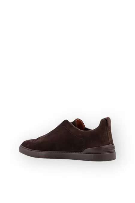 TRIPLE STITCH LOW-TOP SNEAKERS ZEGNA LHSOYS4667Z TDM