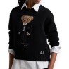 BEAR SWEATER POLO RALPH LAUREN DONNA WOMAN