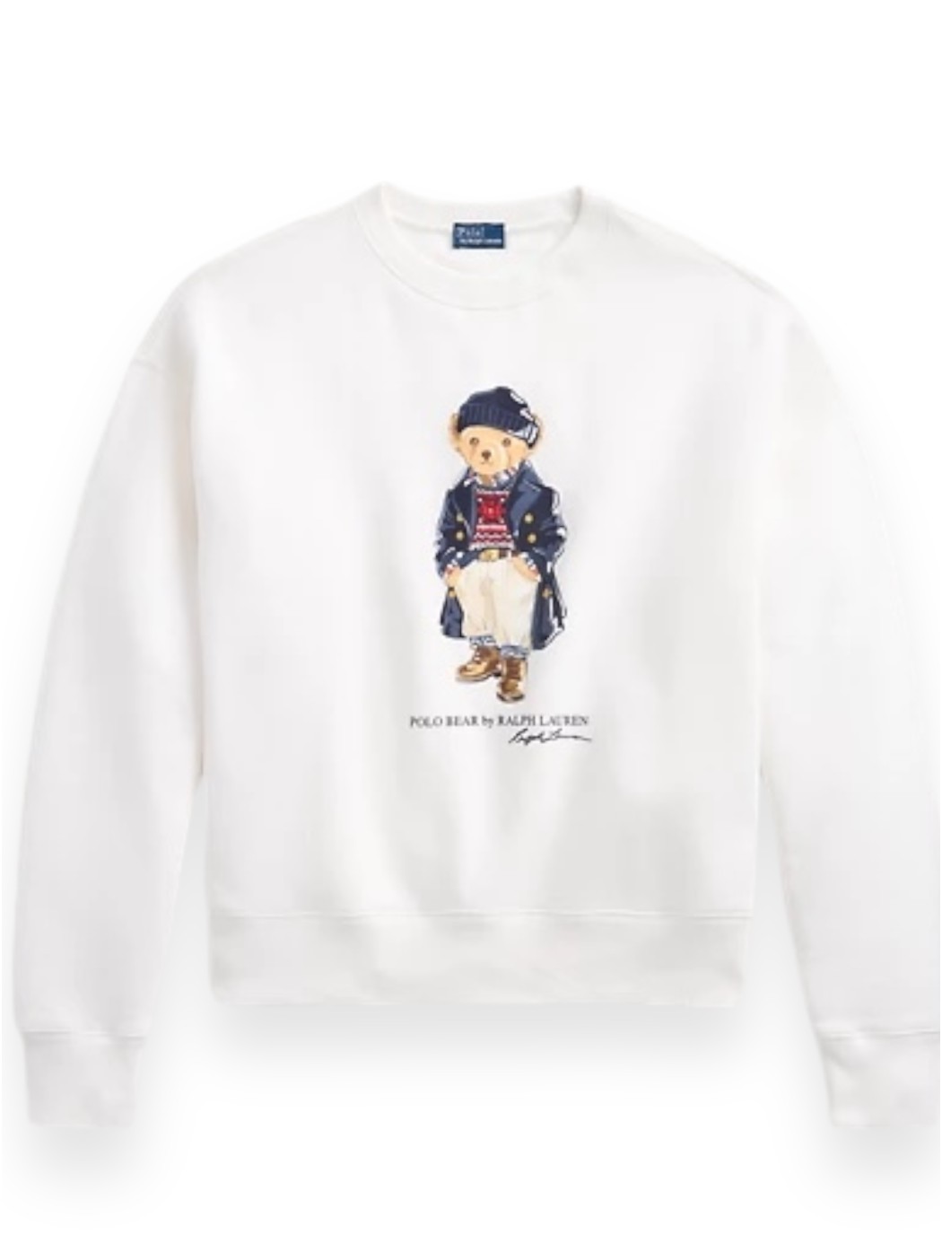 BEAR SWEATSHIRT POLO RALPH LAUREN DONNA WOMAN