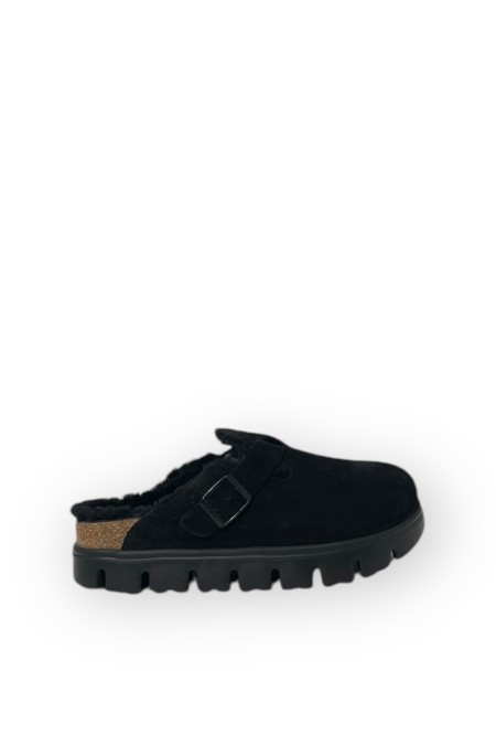 BOSTON CHUNKY SHEARLING BIRKENSTOCK 1028453 BLACK