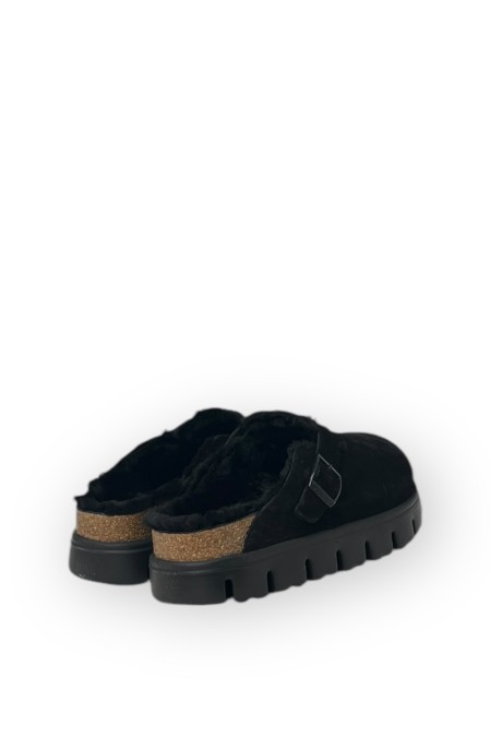 BOSTON CHUNKY SHEARLING BIRKENSTOCK 1028453 BLACK