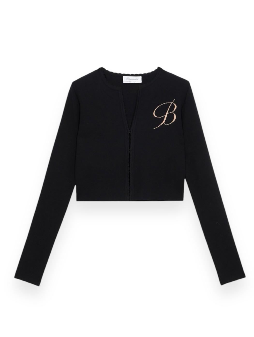 KOREAN KNIT LOGO BLUMARINE...