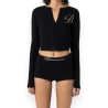 KOREAN KNIT LOGO BLUMARINE WOMAN