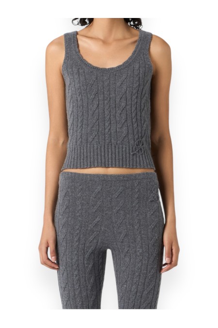 KNIT TANK TOP BLUMARINE WOMAN