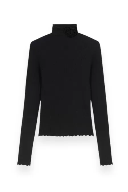 RIBBED TURTLENECK SW BLUMARINE 2M499A N0990