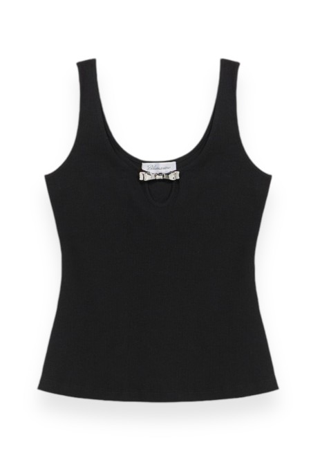 RIBBED TANK TOP BLUMARINE WOMAN