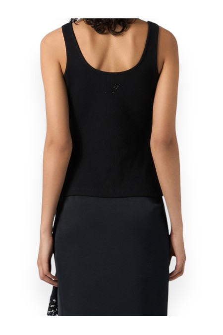 RIBBED TANK TOP BLUMARINE WOMAN