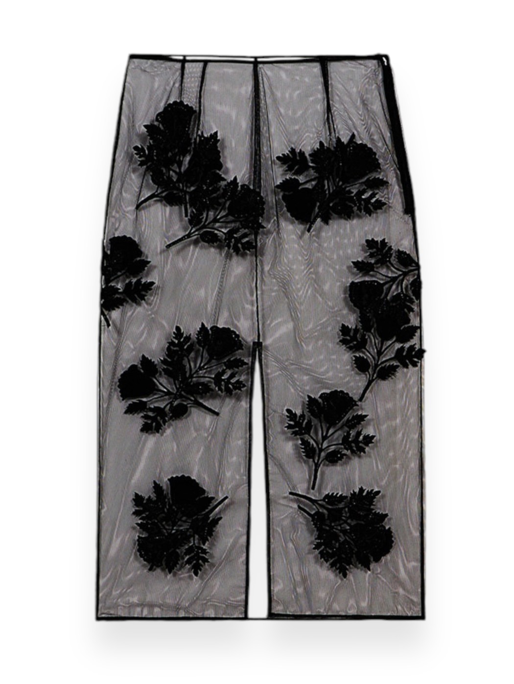 FLOWER EMBROID SKIRT...