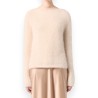 V BACK NECK SWEATER BLUMARINE WOMAN