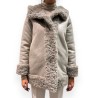 LAMB HOOD WOM JKT RRD WOMAN