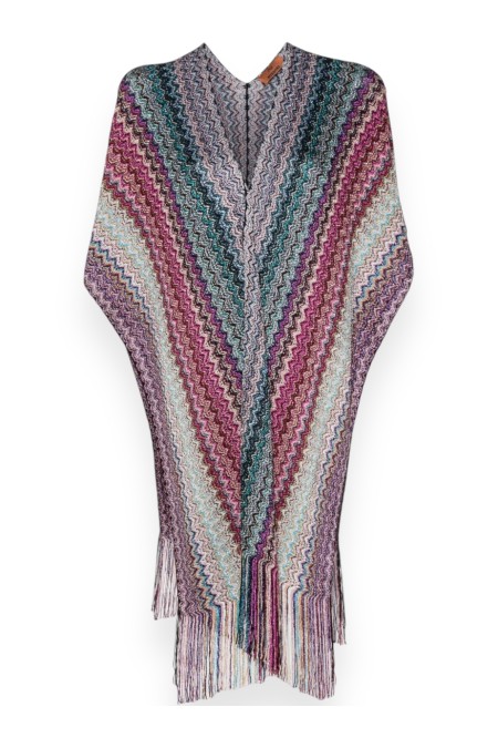 PONCHO MODELLO 5 70X160 + FRANGE MISSONI WOMAN