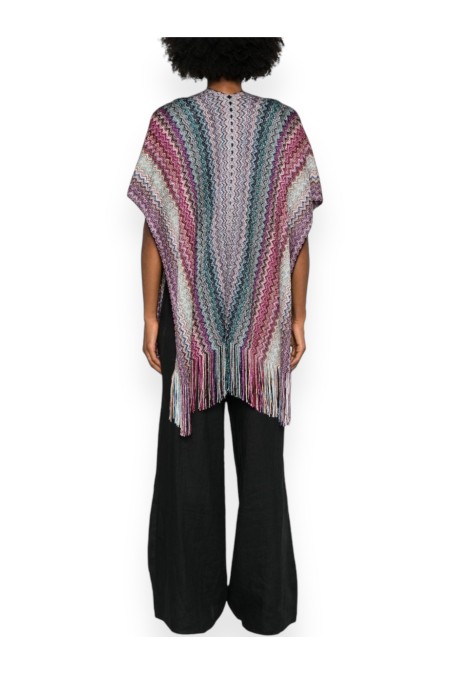 PONCHO MODELLO 5 70X160 + FRANGE MISSONI WOMAN