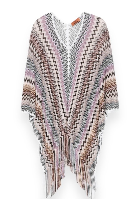 PONCHO MODELLO 9 90X140 + FRANGE MISSONI WOMAN