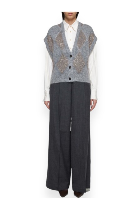 CARDIGAN S/M BRUNELLO CUCINELLI DONNA WOMAN