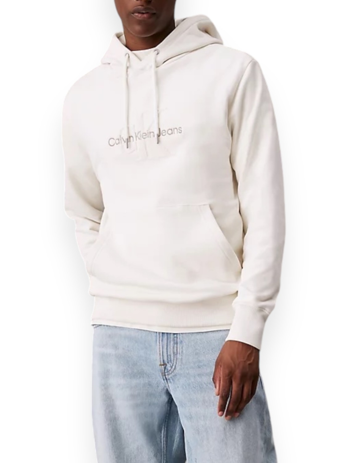 CHENILLE MONOLOGO HOODIE CALVIN KLEIN J30J326637 YBI