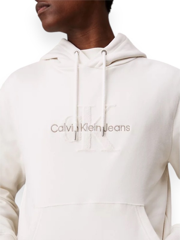 CHENILLE MONOLOGO HOODIE CALVIN KLEIN J30J326637 YBI