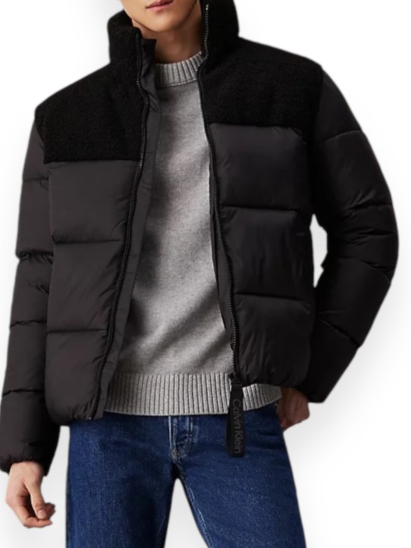 SHERPA PUFFER JACKET CALVIN KLEIN J30J326091 BEH