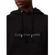 CHENILLE MONOLOGO HOODIE CALVIN KLEIN J30J326637 BEH