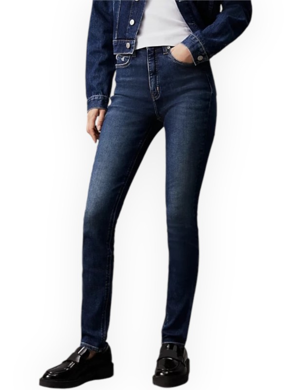 HIGH RISE JEANS CALVIN KLEIN J20J223638 1BJ