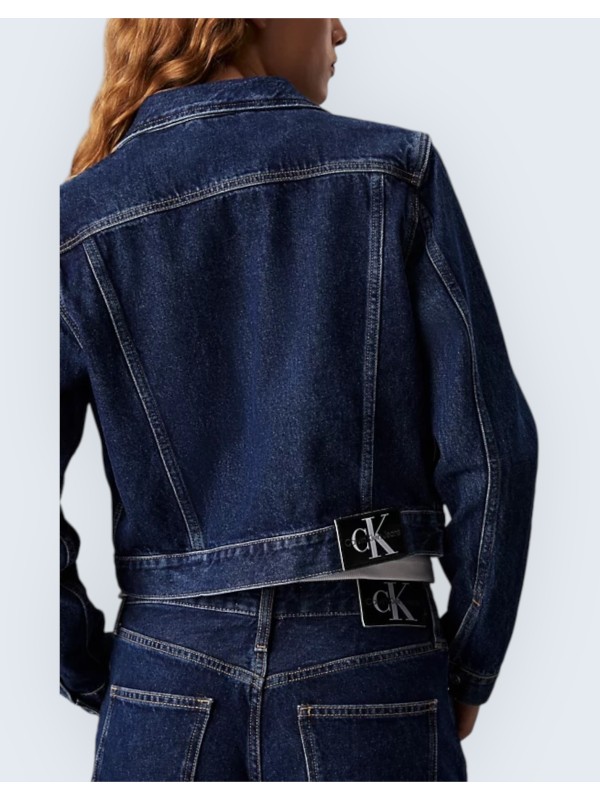 CROPPED 90'S DENIM JACKET CALVIN KLEIN J20J223670 1A4