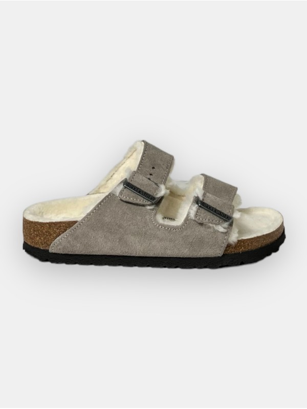 ARIZONA SHEARLING BIRKENSTOCK 1017403 STONE