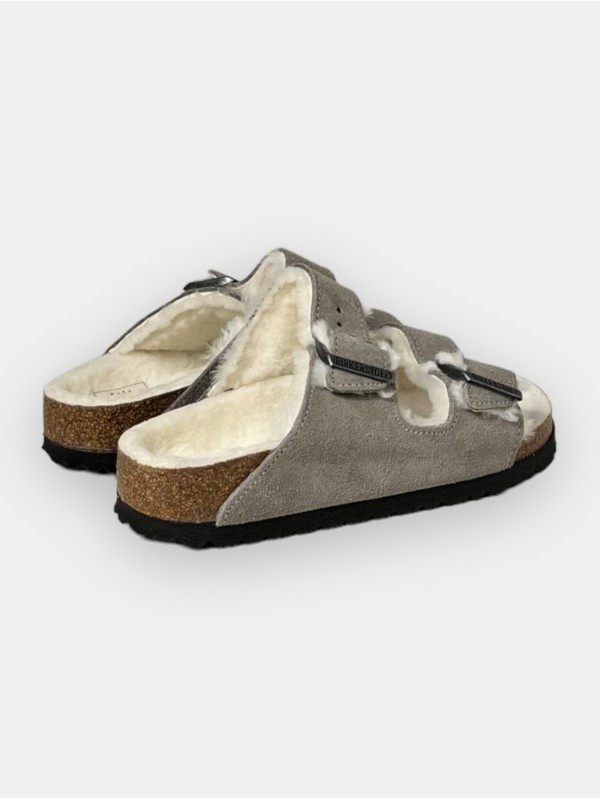 ARIZONA SHEARLING BIRKENSTOCK 1017403 STONE