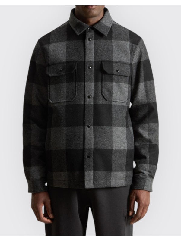 ALASKAN WOOL CHECK OVERSHIRT WOOLRICH CFWOOS0159MRUT3046 1084