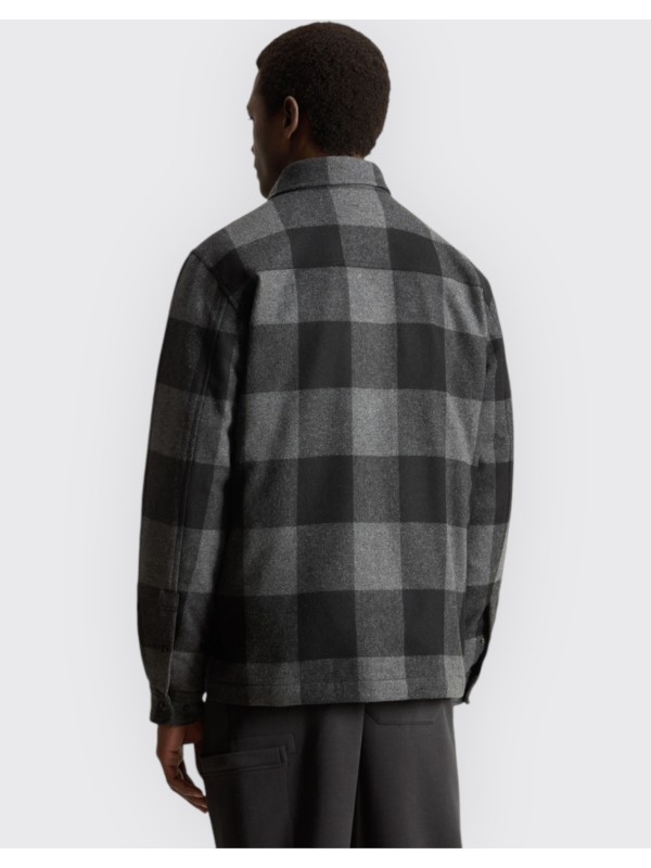 ALASKAN WOOL CHECK OVERSHIRT WOOLRICH CFWOOS0159MRUT3046 1084