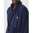 Accappatoio in spugna di cotone POLO RALPH LAUREN UOMO 714853990 001