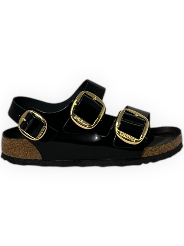 MILANO BIG BUCKLE SHINE BIRKENSTOCK 1024211 BLACK